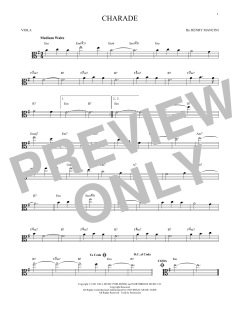 Charade von Henry Mancini (Download) 