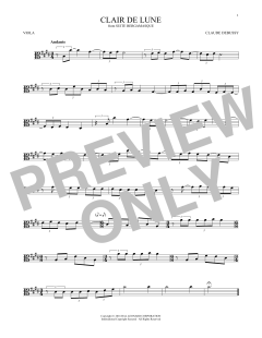 Clair De Lune von Claude Debussy (Download) 