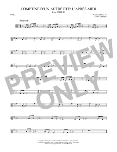 Comptine d'un autre été: L'après-midi von Yann Tiersen (Download) 