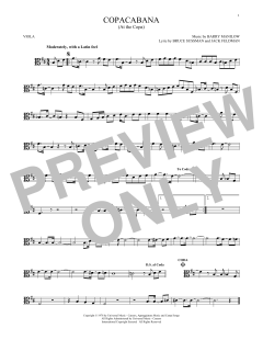 Copacabana von Barry Manilow (Download) 