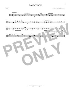 Danny Boy von Frederic Edward Weatherly (Download) 