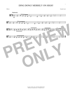 Ding Dong! Merrily On High! von French Carol (Download) 
