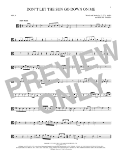 Don't Let The Sun Go Down On Me von Elton John (Download) 