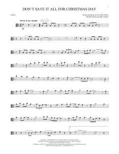 Don't Save It All For Christmas Day von Celine Dion (Download) 