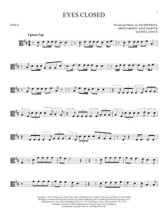 Eyes Closed von Ed Sheeran (Download) 