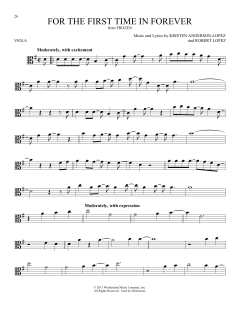 For The First Time In Forever von Robert Lopez (Download) 