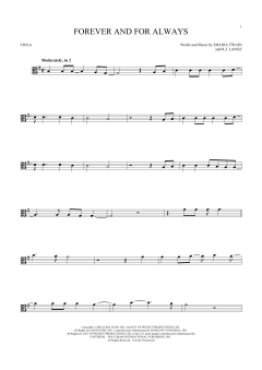 Forever And For Always von Shania Twain (Download) 