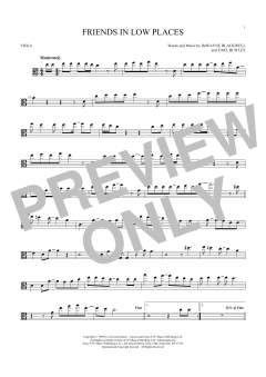 Friends In Low Places von Garth Brooks (Download) 