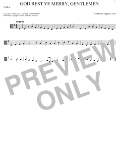 God Rest Ye Merry, Gentlemen von Traditional English Carol (Download) 