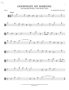 Goodnight, My Someone von Meredith Willson (Download) 
