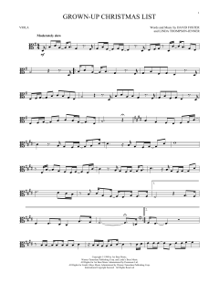 Grown-Up Christmas List von Amy Grant (Download) 