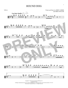 Hound Dog von Elvis Presley (Download) 