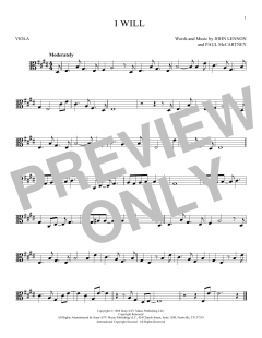 I Will von The Beatles (Download) 