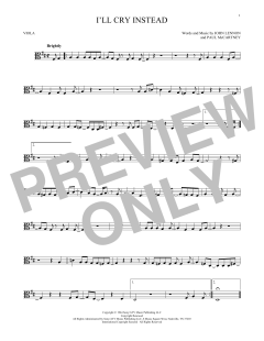 I'll Cry Instead von The Beatles (Download) 