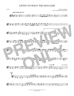 Listen To What The Man Said von Wings (Download) 