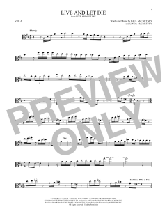 Live And Let Die von Wings (Download) 