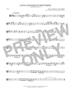 Love Changes Everything von Don Black (Download) 