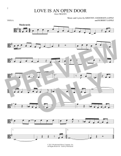 Love Is An Open Door von Robert Lopez (Download) 