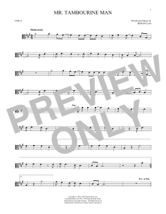 Mr. Tambourine Man von Bob Dylan (Download) 