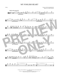 My Foolish Heart von Victor Young (Download) 