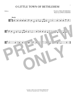 O Little Town Of Bethlehem von Lewis H. Redner (Download) 