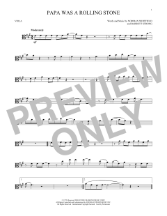 Papa Was A Rollin' Stone von The Temptations (Download) 