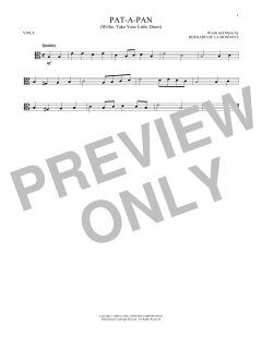 Pat-A-Pan von Bernard de la Monnoye (Download) 