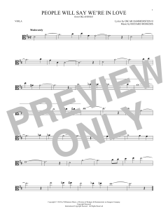 People Will Say We're In Love von Richard Rodgers (Download) 