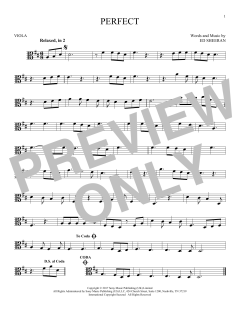 Perfect von Ed Sheeran (Download) 