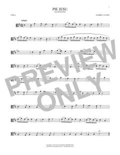 Pie Jesu von Gabriel Fauré (Download) 