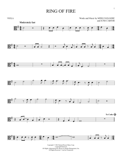 Ring Of Fire von Johnny Cash (Download) 