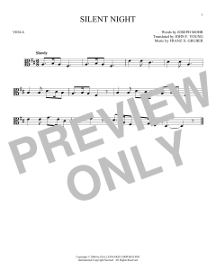 Silent Night von Joseph Franz Mohr (Download) 