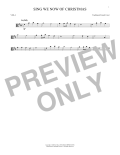 Sing We Now Of Christmas von Traditional French Carol (Download) 