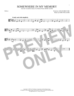 Somewhere In My Memory von John Williams (Download) 