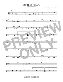 Symphony No. 40 In G Minor, Third Movement von Wolfgang Amadeus Mozart (Download) 