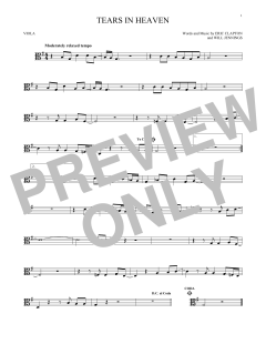 Tears In Heaven von Eric Clapton (Download) 