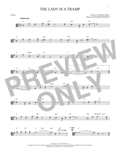 The Lady Is A Tramp von Richard Rodgers (Download) 