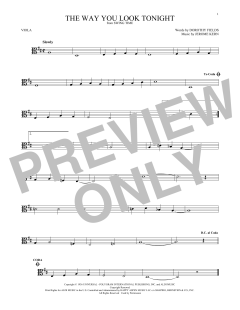 The Way You Look Tonight von Jerome Kern (Download) 