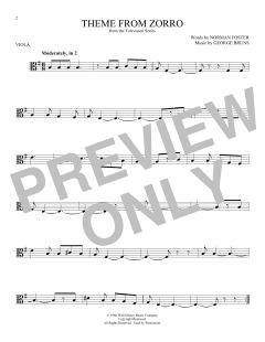 Theme From Zorro von Norman Foster (Download) 