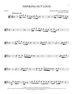 Thinking Out Loud von Ed Sheeran (Download) 