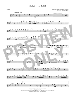 Ticket To Ride von The Beatles (Download) 