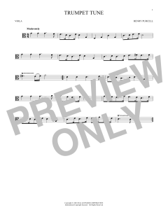 Trumpet Tune von Henry Purcell (Download) 