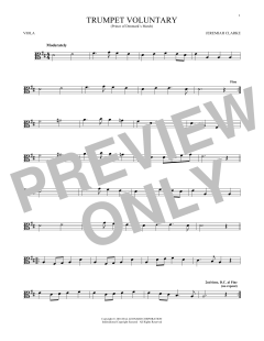 Trumpet Voluntary von Jeremiah Clarke (Download) 