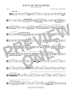 Waltz Of The Flowers, Op. 71a von Pyotr Il'yich Tchaikovsky (Download) 