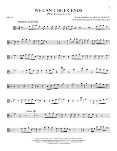 We Can't Be Friends von Ariana Grande (Download) 