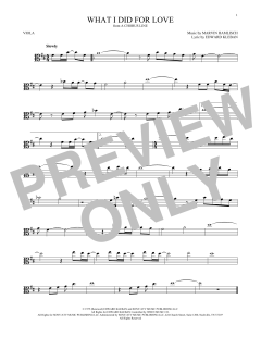 What I Did For Love von Edward Kleban (Download) 