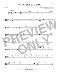 What Kind Of Fool Am I? von Anthony Newley (Download) 