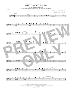 Who Can I Turn To von Anthony Newley (Download) 