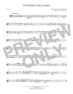 Yesterday Once More von The Carpenters (Download) 