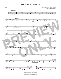 You Can't Do That von The Beatles (Download) 